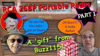 RCA Victor 26BP - a Gift from Buzz1151 - Part 1