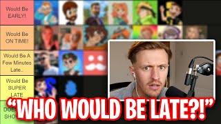 Solidarity Makes A Friends "Who Would Be LATE" TIER LIST..