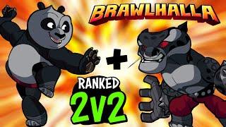 TAI LUNG + PO Together in RANKED 2v2!! • Brawlhalla Gameplay