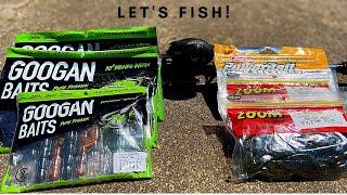 Fishing Ponds with Googan, Zoom and Berkley Baits