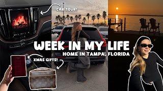 week in my life: what i got for christmas, volvo car tour, holiday vibes