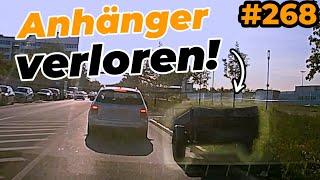 Anhänger verloren, Raserei, Vollbremsungen & irre Taxis  | #GERMANDASHCAM #268