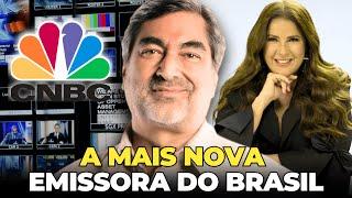 ANTI- GLOBO NEWS? - A NOVA EMISSORA DO BRASIL - A HISTÓRIA DA CNBC BRASIL