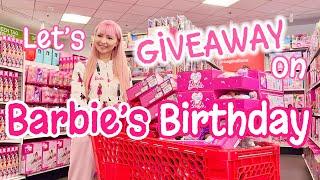 Barbie's Birthday GIVEAWAY on Whatnot! $1,000 value prizes