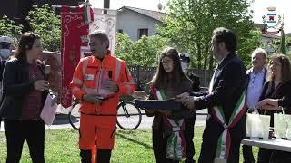 A Buccinasco (Mi) giardino dei Giusti targa a Giorgio Perlasca