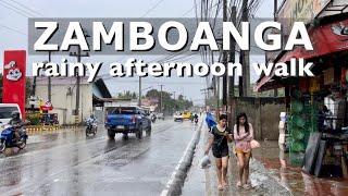 Zamboanga Rainy Afternoon Walk | 4K HDR | Guiwan Market from Starmall Putik Zamboanga Walking Tour