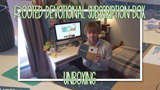 Bible Society Rooted Devotional Subscription Box unboxing