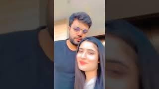 aroob jatoi ducky bhaii wife new video #aroobjatoi #duckybhai #shorts #aroob #tiktok