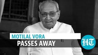 Motilal Vora passes away at 93; President, PM Modi & others pay tribute