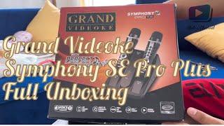 Grand Videoke Symphony SE Pro Full Unboxing and Testing