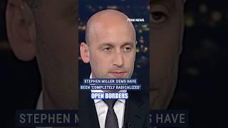 Stephen Miller reveals how low Democrats’ approval rating could go #shorts #trump #immigration #news