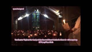 The Easter Vigil at Our Lady of The Sacred Heart Catholic Church in Alice Spring