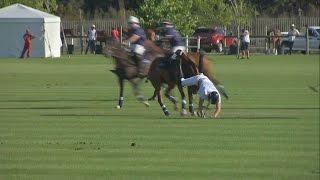 Prince Harry Falls Off His Horse, Twice