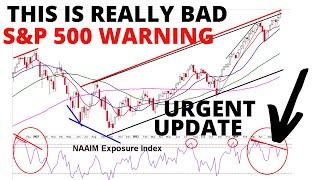 URGENT UPDATE - Active Money Managers Index Warning of a Major Reversal & Stock Market CRASH Coming