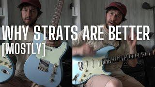 Strat vs Tele - Why I Prefer a Strat [mostly]