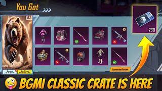 NEW CLASSIC CRATE OPENING IN BGMI - AGAIN UPGRADE M416 GLACIER SCAM  ParasOfficial