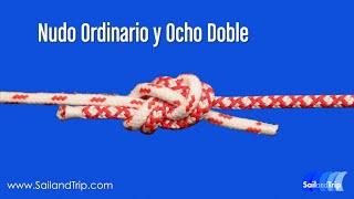 Nudo Ordinario Doble y Ocho Doble