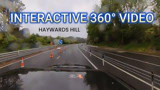 SH58 Haywards Hill Roadworks Update - Full 360° Interactive Video