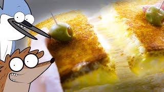 How to Make a Grilled Cheese Deluxe from Regular Show! | Feast of Fiction