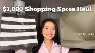 Shopping Spree Haul: Versace, Sephora, EvryJewels, Kulani Kinis + more | Genesis Montes