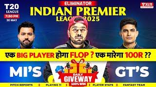 MI vs GT: What both  Flop Sai Sudharsan •S Gill IPL Eliminator 2025 | Dream Team mumbai vs gujrat