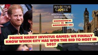 Prince Harry invictus games: Here is city that has won the bid to host in 2027. A real surprise!