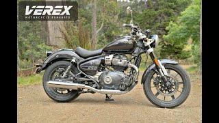 Super Meteor 650 Slipon Muffler Pair | 2023+ | VEREX Tasmania | Australian Made