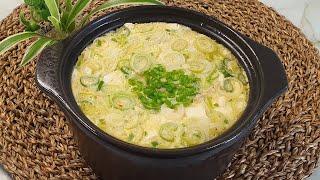 초간단 맛있는 다이어트 혁명 레시피!매일 먹게되는 순두부 계란 요리 최고입니다. Easy tofu egg recipe