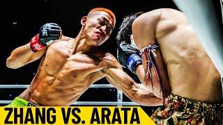 Insane Knockdowns  Zhang vs. Arata | Muay Thai Full Fight