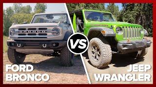 Ford Bronco vs. Jeep Wrangler: The comparison you've been waiting for