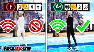 REMOVE ALL DELAY & BECOME a DEMIGOD in NBA 2K25! NEVER LAG AGAIN! BEST TIPS TO REMOVE DELAY 2K25!