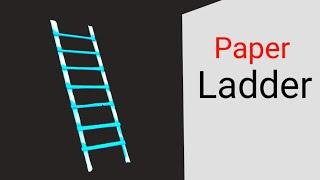 How to Make a Paper Foot Ladder Easily | Step by Step | Origami Ladder