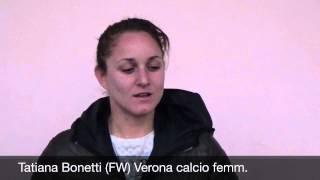 Tatiana Bonetti (FW) post Verona vs Tavagnacco 5-2