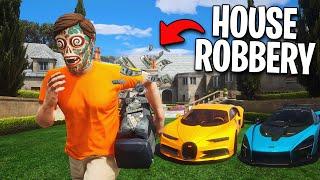 Robbing MEGA Mansion in GTA!