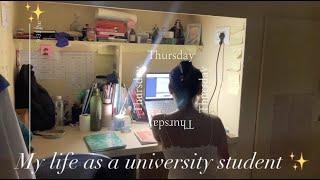 MY LIFE AS A UNIVERSITY STUDENT *REALISTIC*  #vlog #universitylife #university #universityvlog