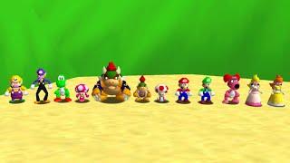 Super Mario 64 (12 Players) - Full Game 100% Walkthrough