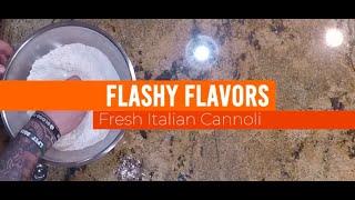 Flashy Flavors presents how-to make Real Italian Cannoli from scratch (delicious!!) + Cannoli Cake !