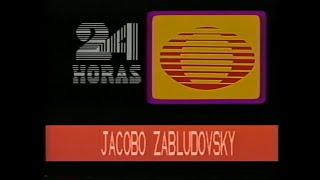 Intro noticiero "24 Horas" - Televisa - 1981