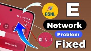 Bsnl Sim Network Problem  bsnl net problem | bsnl sim e network problem | bsnl 4g not working