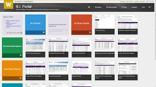 Business Intelligence Portal Overview