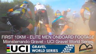 Monsterrando Gravel - UCI Gravel World Series // Elite Men // First 10km Onboard