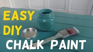 Make Your Own Chalk Paint! (Cheap & Easy Recipe)