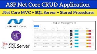 ASP.NET Core crud operation using sql server