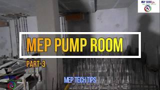 MEP Pump Room Foundation Details in English- (Part 3) BY MEP TECH TIPS