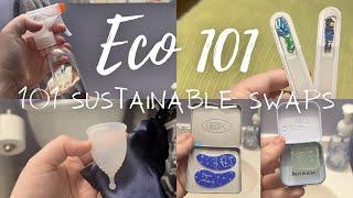 101 Sustainable Ecofriendly Swaps To Save Money & Lower Your Waste | Planet-Friendly 101