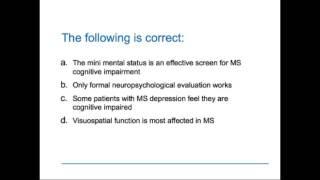 MS Cognitive Impairment: An Update