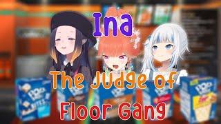 Ina The Judge of Floor Gang with Kiara and Gura