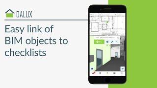 Easy link of BIM-objects to checklists | Dalux Field