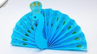 Paper toy Peacock | DIY paper crafts