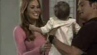 GH 9-24-03  Zander & Emily look after baby Kristina.